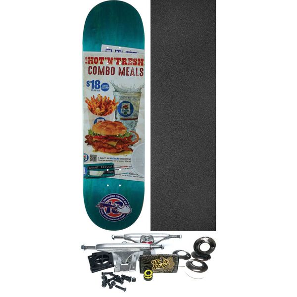 Anti Hero Skateboards Grant Taylor Artifical Ingredients Skateboard Deck - 8.5" x 31.85" - Complete Skateboard Bundle